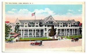 The Hollywood Hotel, Long Branch, NJ Postcard *5H2