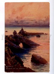 190717 FRANCE BIARRITZ by BOURGEOIS Vintage postcard