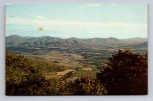 Rockfish Valley From Afton Overlook Near Waynesboro Virginia Vintage Posted