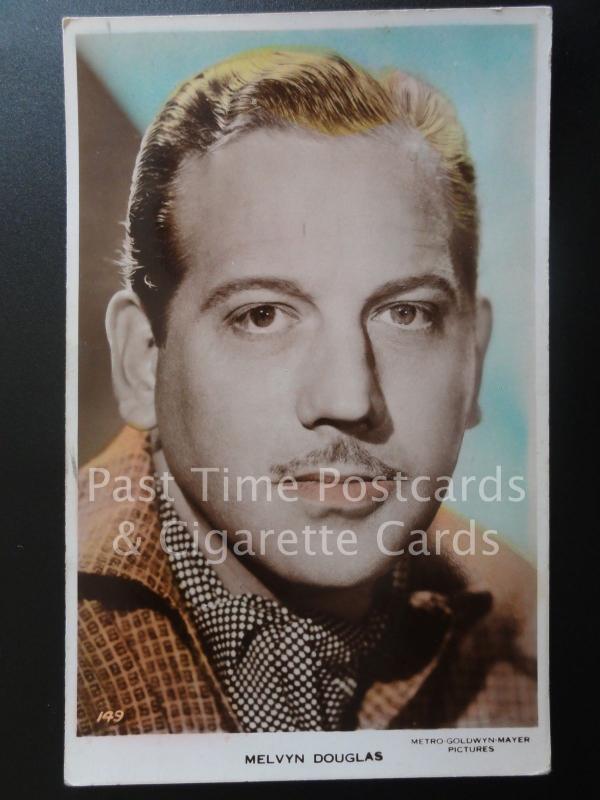 Actor Portrait: MELVYN DOUGLAS Metro Goldwyn Mayer Pictures, Old RP