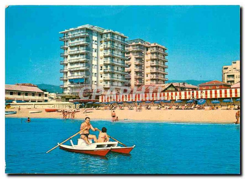 Postcard Modern Savona Residential Zone Pedalo