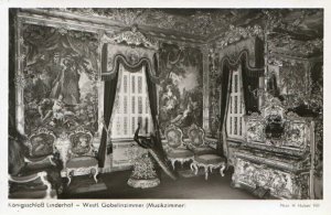 Germany Postcard - Kings Castle Linderhof - [Music Room] - Ref 18560A