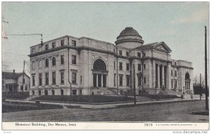 Historical Building, DES MOINES, Iowa, PU-1909