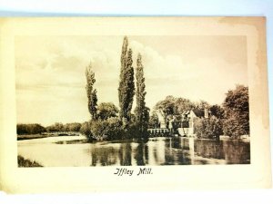 Vintage Postcard Iffley Mill Lake and Home Scene Oxfordshire England