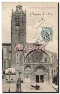 Toulouse - Saint Etienne Cathedrale - Old Postcard