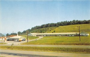 Wytheville Virginia 1950s Postcard Johnson Motel & Restaurant