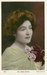 C-1910 Mrs Brown Potter Stage Actress Rotary Photo 2306 RPPC