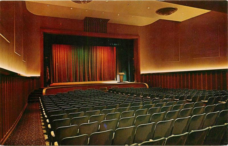 Eliza Fowler Hall Memorial Ctr Purdue University West Lafayette Indiana Postcard