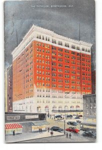 Birmingham Alabama AL Postcard 1951 The Tutwiler A Dinkler Hotel