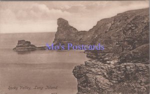 Cornwall Postcard - Rocky Valley, Long Island, Cornish Coast RS37410