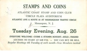 Atlantic Coast Stamp and Coin Club in Manasquan, New Jersey