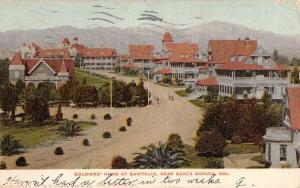 Santa Monica California Soldiers Home Sawtelle Antique Postcard K56206