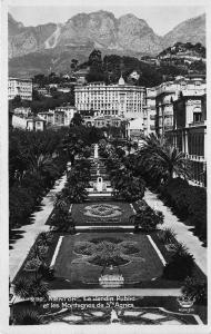 BR37865 Menton le jardin public france