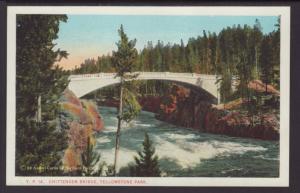 Chittenden Bridge,Yellowstone Postcard