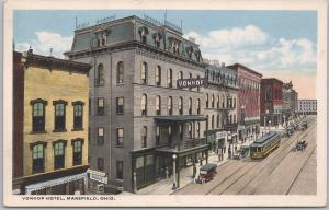 Mansfield, Ohio, The Vonhoff Hotel - 1924