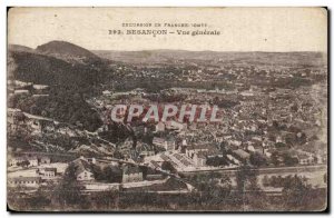 Old Postcard Besancon General view