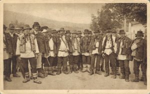 Ukraine Jasina Huculok Vintage Postcard 07.49