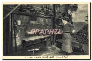 Old Postcard Paris Hotel Mint annealing Workshop