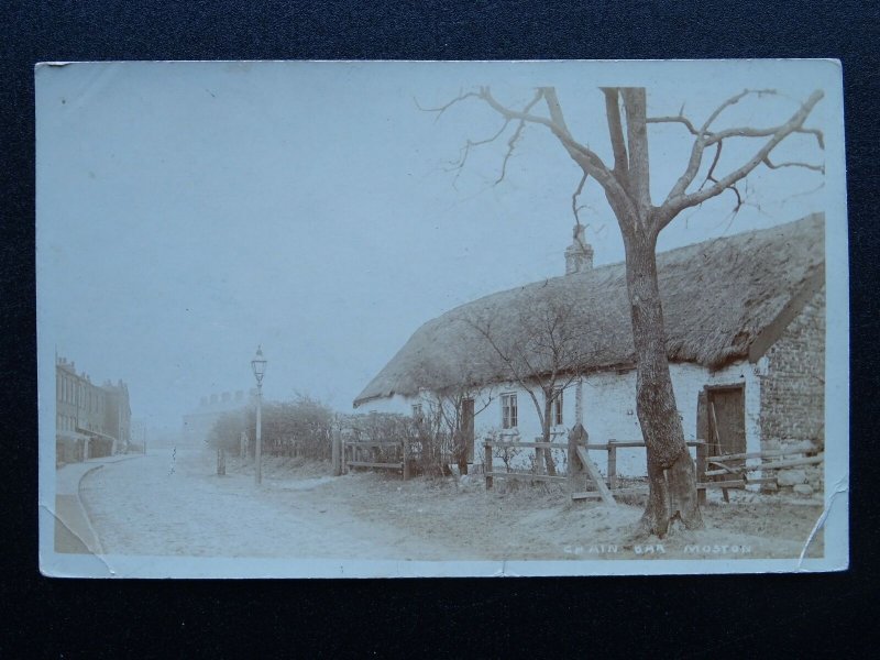 Gt. Manchester MOSTON Chain Bar c1908 RP Postcard by Parker's of Newton Heath