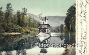 Steamer Colfax On St Joe River, Spokane Washington, WA USA Steam Ship 1906 li...