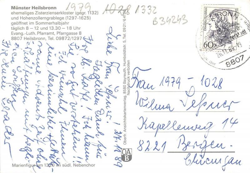 B34243 Munster Heilsbronn   germany