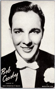 Bob Crosby Courtesy Of Music Corporation Of America Mutoscope Arcade Postcard