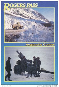 Avalache Control, Rogers Pass, GLACIER NATIONAL PARK, British Columbia, Canad...