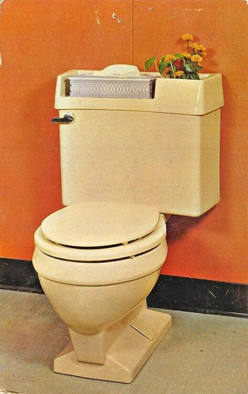 Pittsburgh PA Eljer Plumbing Ware Toilet Bathroom Postcard