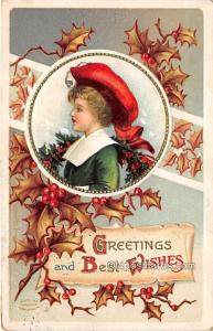 Christmas  Ellen H Clapsaddle, Series 1184 1911 
