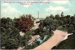 Postcard PANORAMIC SCENE Wilmington Delaware DE AJ5004