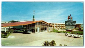 1959 Howard Johnson's Motor Lodge And Restaurant Car Albany Georgia GA Postcard