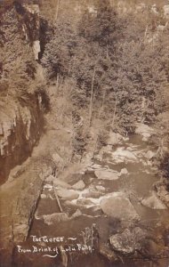 Tennessee Lulu Falls The Gorge From Brink Of Lulu Falls Real Photo