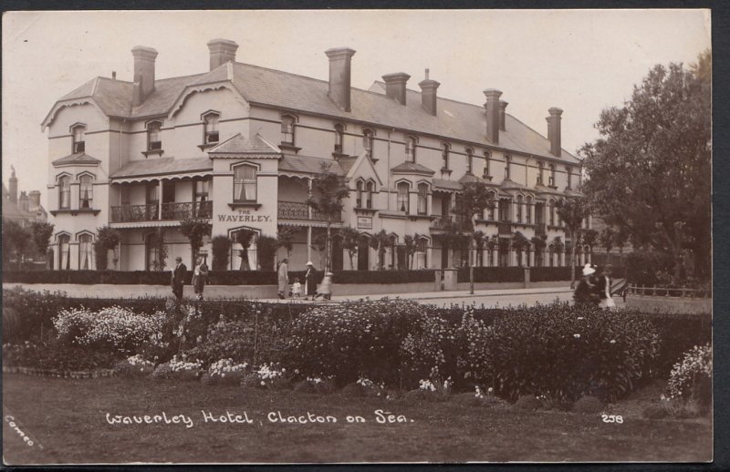 Essex Postcard - Waverley Hotel, Clacton On Sea   DC253