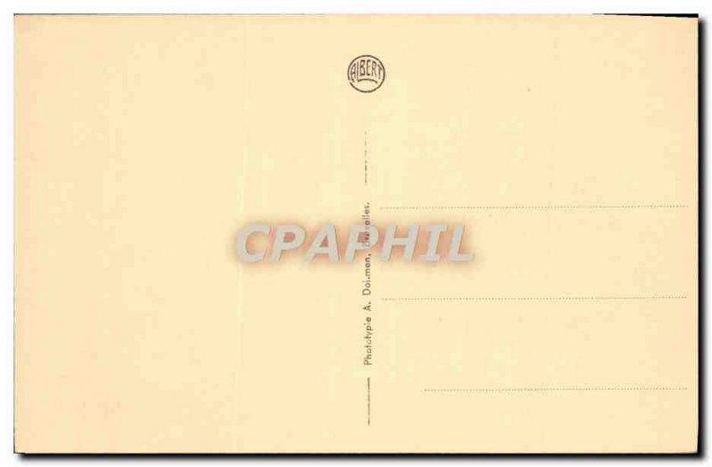 Brussels Old Postcard King's Palace