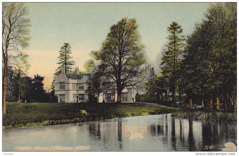 Swan, Forde House, NEWTON ABBOT (Devon), England, UK, 1900-1910s