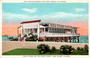 Florida Fort Myers The Gondola Inn Seafood Restaurant