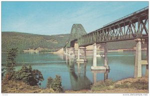 The Bras d'Or Bridge on Trans Canada Highway Victoria County, Cape Breton, No...