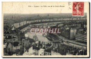 Old Postcard Lyon City to Croix Rousse