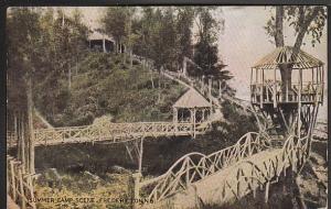 Summer Camp Scene Fredericton N.B. Canada Post Card PPC442