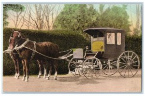 c1940 Carriage President Ash Lawn Monticello Charlottesville Virginia Postcard