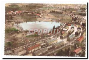 Creuse La Courtine Old Postcard camp and & # 39etang of Grattadou