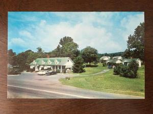 Green Top Motor Court, US Highway 11, Virginia. 1950s Cars. A12