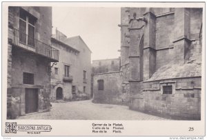 RP: BARCELONA , Spain, 1929 ; Rue de la Piete
