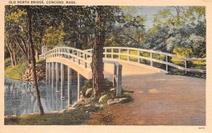 Old North Bridge in Concord, Massachusetts