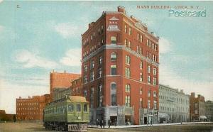 NY, Utica, New York, Mann Building