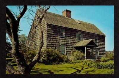 NY Ezekiel Sandford House BRIDGEHAMPTON Long Island NEW YORK Postcard