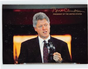 Postcard Bill Clinton, President Of The United States