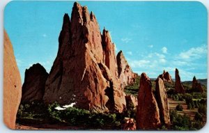 M-46552 Vista of the Interior of the Garden of the Gods Pikes Peak Region Col...