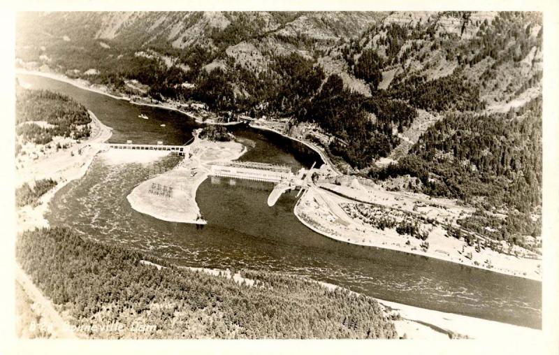 OR and WA - Bonneville Dam  - RPPC