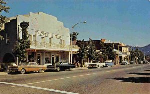 Street Scene Cars Weaverville California 1960s postcard